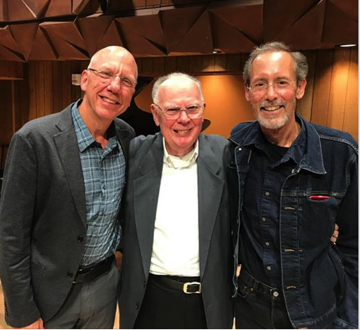 Rick Peckham, Jack Petersen, me - Bowling Green State University 2018